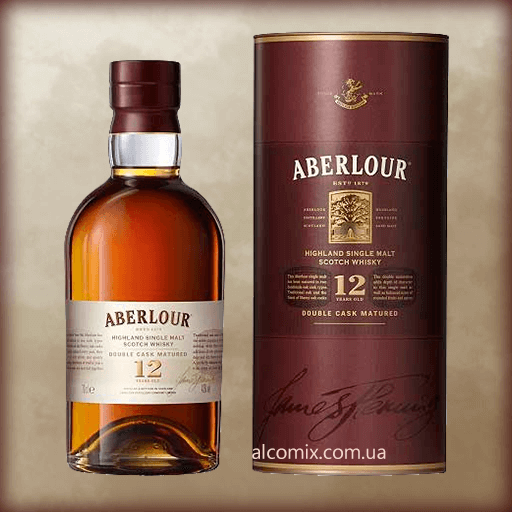 Aberlour 12 YO Double Cask Matured 1L (Виски Аберлау 12* Дабл Каск 1л)