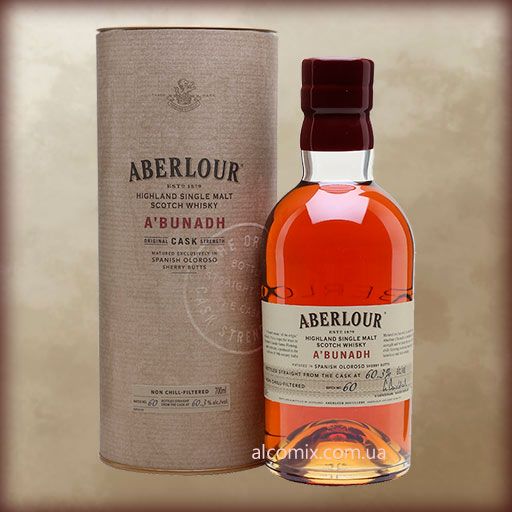 Aberlour A'Bunadh 60.3% Batch 63, 0,7L (Аберлау А'Бунадх 60.3% Батч 63, 0,7л)