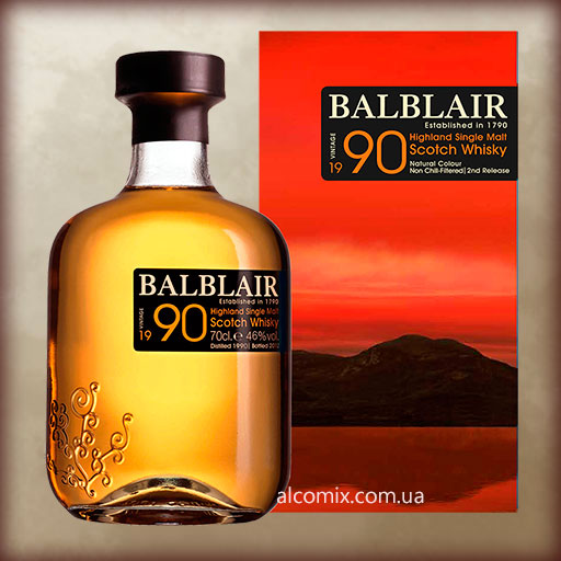Balblair Vintage 1990 0,7L (Балблэр Винтаж 1990 года 0,7л)