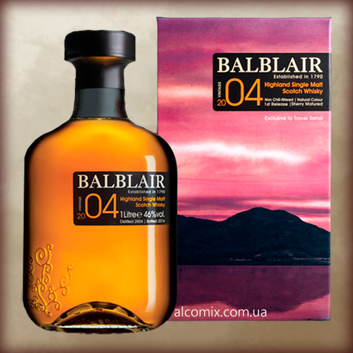 Balblair Vintage 2004 Sherry 1L (Балблэр Винтаж 2004 года Херес 1л)