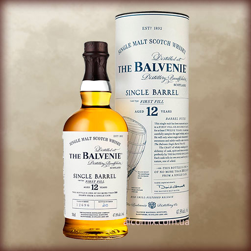 Balvenie 12 Years Old Single Barrel 0,7L (Балвени 12 лет Сингл Баррель 0,7л)