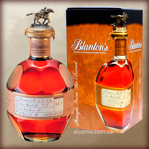 Blanton's Straight From The Barrel 0,7L (Блэнтонс Стрэйт Фром зе Бэррел 0,7л)