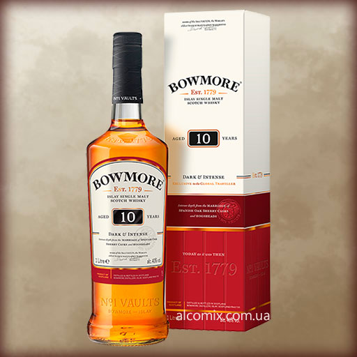 Bowmore 10 Years Old Sherry Sask 1L (Бомо 10 лет Черри Каск 1л)