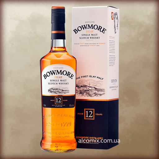 Bowmore 12 Years Old 0,7L (Боумор 12 лет 0,7л)
