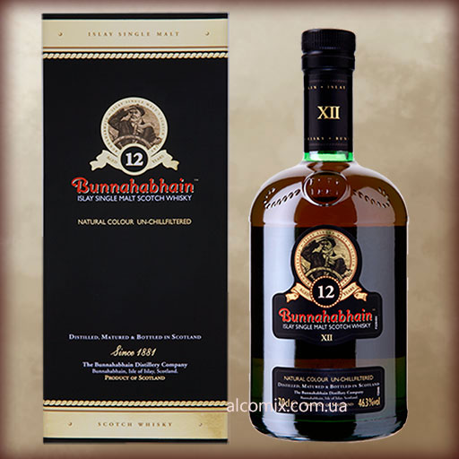 Bunnahabhain 12 Years Old 0,7L (Буннахавэн 12 лет 0,7л)