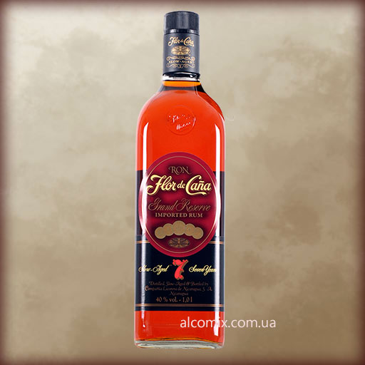 Flor de Cana 7 Years Old Grand Reserve 1L (Флор де Канья 7 лет Гранд Резерв 1л)