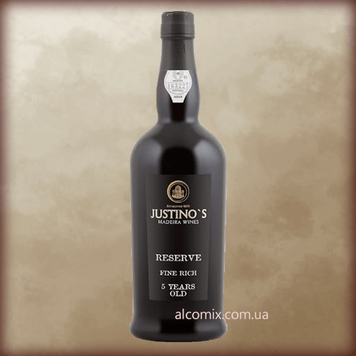 Justino's Madeira Reser.Fine Dry 5yo 0,75l (Вино Джастинос Мадейра Резерв Файн Драй 5 лет 0,75л)
