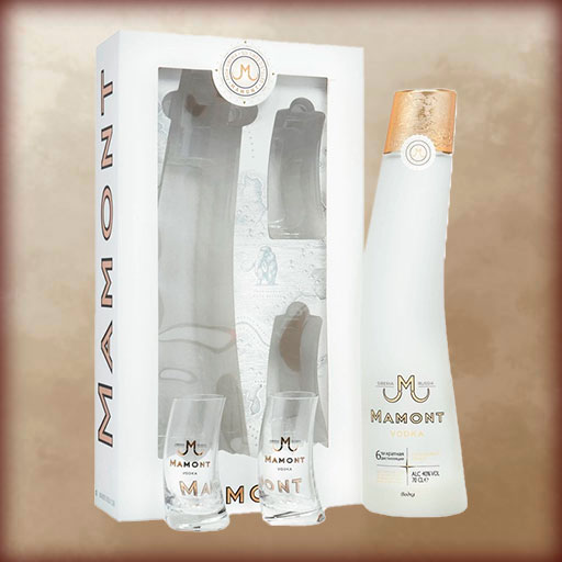 Mamont & 2 Glasses 0.7L (Мамонт + 2 Стакана 0.7л)