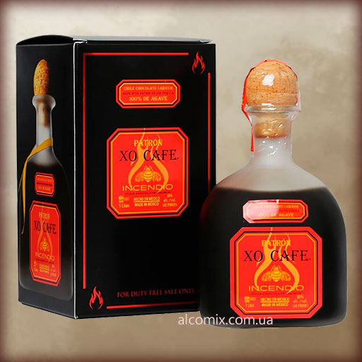 Patron XO Cafe Incendio 0,75L (Патрон ХО Кафе Инсендио 0,75л)