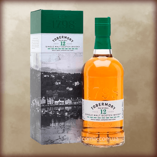 Tobermory 12 YO 0.7L (Виски Тобермори 12 лет 0,7л)