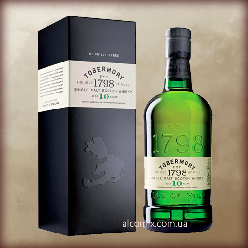 Tobermory 10 Years Old 0,7L (Тобермори 10 лет 0,7л)