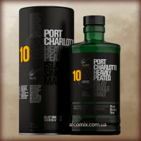 Bruichladdich Port Charlotte 10 YO 0.7L (Виски Брукладди Порт Шарлотт 10* 0.7л)