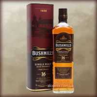 Bushmills Single Malt 16 YO 0.7L (Виски Бушмилс Сингл Молт 16* 0.7л)