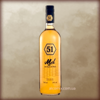Cachaca 51 Honey/Lemon 0,74L (Кашаса 51 Хоней Лемон 0,74л)