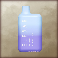 ELF BAR 4000 Blue Razz Ice (Эльф Бар 4000 Голубая малина со льдом)