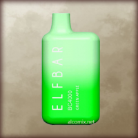 ELF BAR 4000 Green Apple (Эльф Бар 4000 Зеленое яблоко)