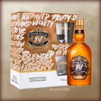 Chivas Regal XV 15 Years Old + 2 Glasses 0.7L (Чивас Ригал XV 15 лет + 2 Стакана 0.7л)