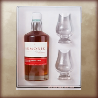 Armorik Single Malt Sherry Cask + 2 glasses 0,7L (Арморик Сингл Молт Шерри Каск + 2 бокала 0,7л)