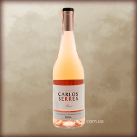 Serres Tempranillo-Garnacha Rose 0,75L (Вино Карлос Серрес Tемпранильо - Гарнача Розе 0,75л)
