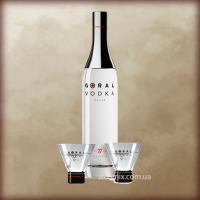 Goral Vodka Master +2 glasses 0,7L (Горал Водка Мастер + 2 бокала 0,7л)