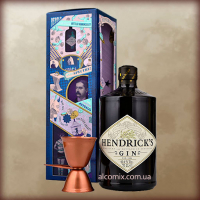 Hendrick's Gin Gift Set + Jigger 0.7L (Джин Хендрикс + Джигер 0.7л)