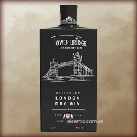 Tower Bridge London Dry Gin Black 1L (Джин Тауэр Бридж  Лондон Драй Блек 1л)