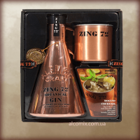 Zing 72 gift box 0,7L (Джин Зинг 72 подарочная упаковка + железная кружка 0,7л)