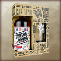Contrabando 5 anos + glass, 0.7L (Ром Контрабандо 5 лет+ стакан, 0.7л)