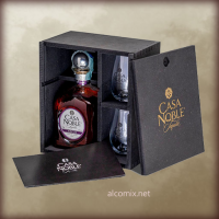 Casa Noble Anejo + 2 glasses 0,7L (Каса Нобл Аньехо + 2 стакана 0,7л)