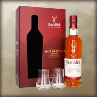 Glenfiddich Malt Master's Edition + 2 glasses, 0,7L (Гленфиддик Мастер Малт + 2 стакана, 0,7л)